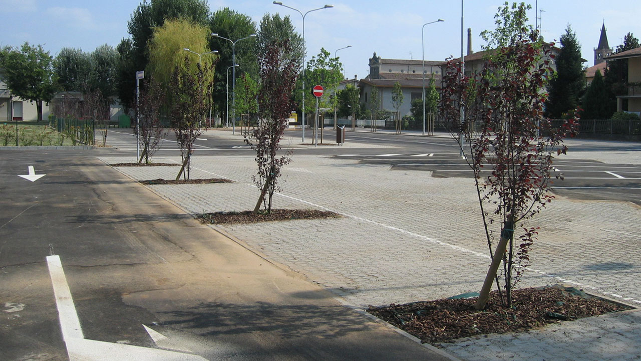 Area di sosta per autovetture e camper | Via D'Annunzio | San Benedetto Po (MN)